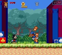 Image in-game du jeu Great Circus Mystery, The - Starring Mickey & Minnie sur Sega Megadrive