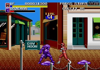 Image in-game du jeu Mighty Morphin Power Rangers - The Movie sur Sega Megadrive