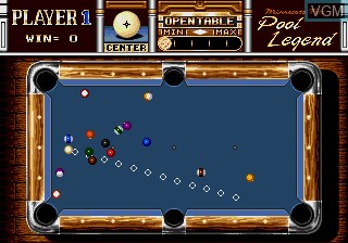 Image in-game du jeu Minnesota Fats - Pool Legend sur Sega Megadrive