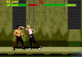 Image in-game du jeu Mortal Kombat II sur Sega Megadrive