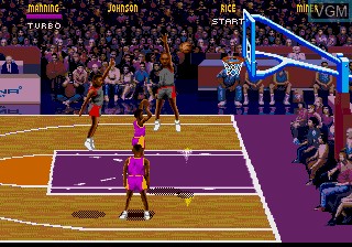 Image in-game du jeu NBA Jam Tournament Edition sur Sega Megadrive