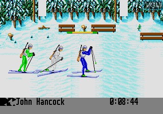 Image in-game du jeu Winter Olympics - Lillehammer '94 sur Sega Megadrive