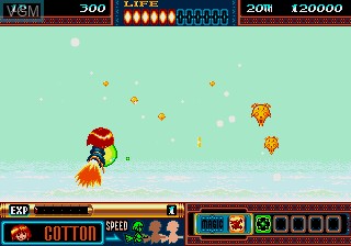 Image in-game du jeu Panorama Cotton sur Sega Megadrive