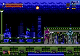 Image in-game du jeu Phantom 2040 sur Sega Megadrive