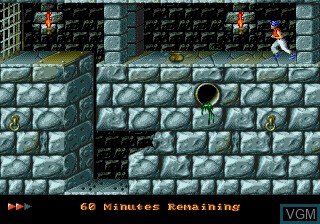 Image in-game du jeu Prince of Persia sur Sega Megadrive