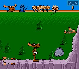 Image in-game du jeu Adventures of Rocky and Bullwinkle and Friends, The sur Sega Megadrive