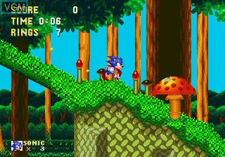 Image in-game du jeu Sonic & Knuckles sur Sega Megadrive