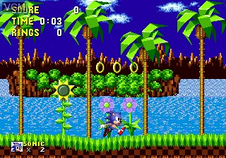 Image in-game du jeu Sonic Classics sur Sega Megadrive