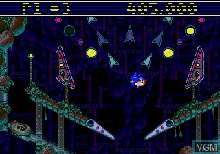 Image in-game du jeu Sonic Spinball sur Sega Megadrive