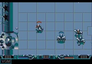 Image in-game du jeu Speedball 2 sur Sega Megadrive