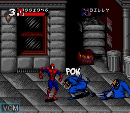 Image in-game du jeu Spider-Man & Venom - Maximum Carnage sur Sega Megadrive