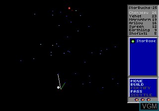 Image in-game du jeu Star Control sur Sega Megadrive
