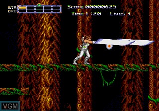 Image in-game du jeu Strider II sur Sega Megadrive