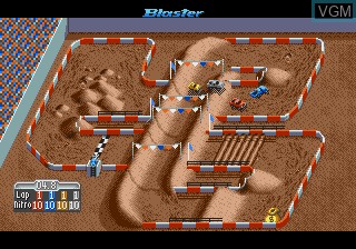 Image in-game du jeu Super Off Road sur Sega Megadrive