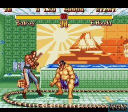 Image in-game du jeu Super Street Fighter II - The New Challengers sur Sega Megadrive