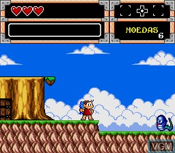Image in-game du jeu Turma da Monica na Terra Dos Monstros sur Sega Megadrive