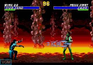 Image in-game du jeu Ultimate Mortal Kombat 3 sur Sega Megadrive