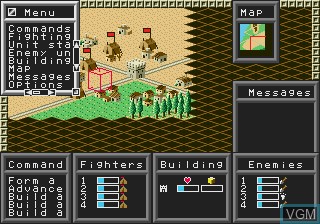 Image in-game du jeu Warrior of Rome II sur Sega Megadrive