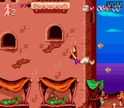 Image in-game du jeu Aladdin II sur Sega Megadrive