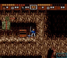 Image in-game du jeu 3 Ninjas Kick Back sur Sega Megadrive