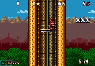 Image in-game du jeu Aero the Acro-Bat sur Sega Megadrive