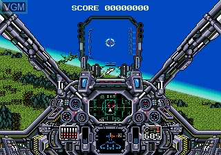 Image in-game du jeu Air Diver sur Sega Megadrive