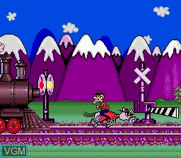 Image in-game du jeu Adventures of Rocky and Bullwinkle and Friends, The sur Sega Megadrive