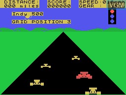Image in-game du jeu Turbo Run sur Memotech MTX 512