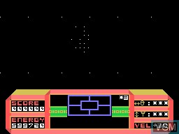 Image in-game du jeu Star Command sur Memotech MTX 512