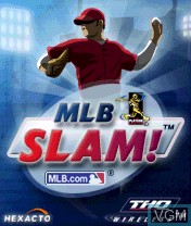 Image de l'ecran titre du jeu MLB Slam! sur Nokia N-Gage