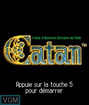 Image de l'ecran titre du jeu Catan sur Nokia N-Gage