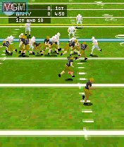 Image in-game du jeu NCAA Football 2004 sur Nokia N-Gage