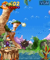 Image in-game du jeu Rayman 3 sur Nokia N-Gage