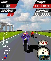 Image in-game du jeu MotoGP sur Nokia N-Gage