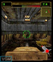 Image in-game du jeu Alien Front sur Nokia N-Gage