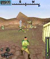 Image in-game du jeu Operation Shadow sur Nokia N-Gage