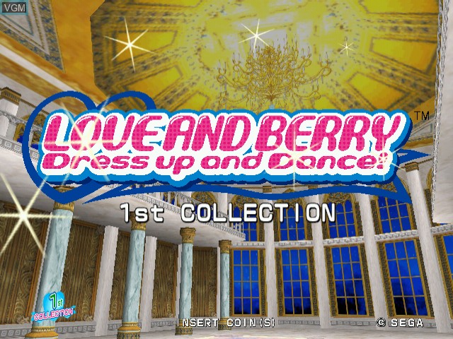 Image de l'ecran titre du jeu Love And Berry - 1st-2nd Collection sur Naomi