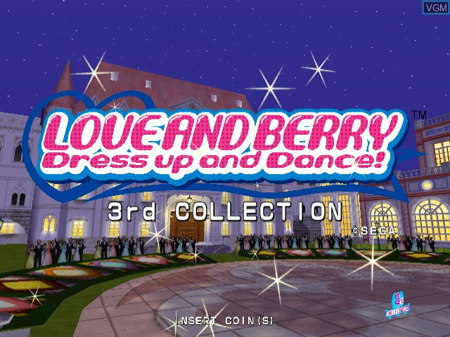 Image de l'ecran titre du jeu Love And Berry - 3rd-5th Collection sur Naomi