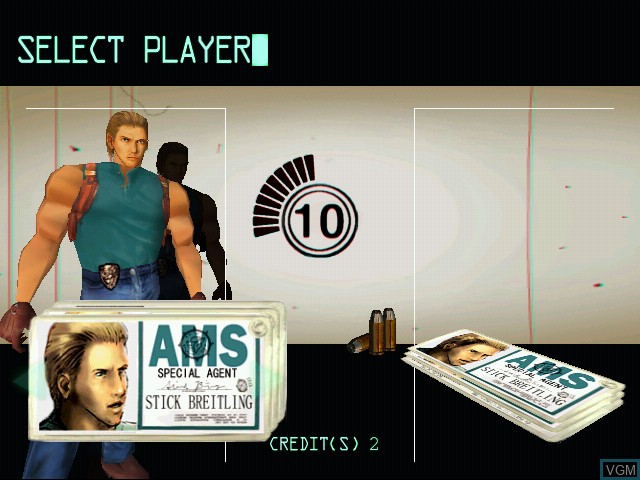 Image du menu du jeu Zombie Revenge sur Naomi