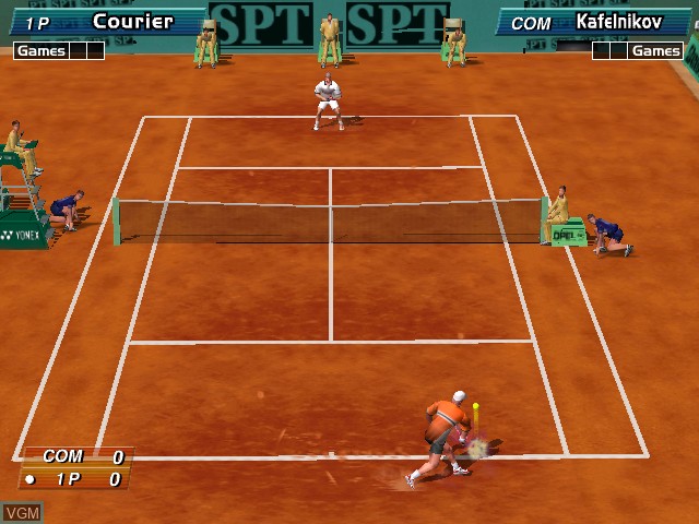 Image in-game du jeu Virtua Tennis sur Naomi