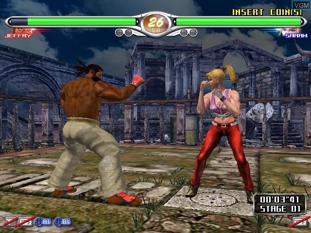 Image in-game du jeu Virtua Fighter 4 Final Tuned sur Naomi