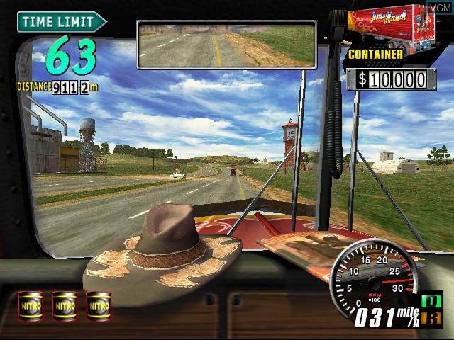 Image in-game du jeu King of Route 66, The sur Naomi