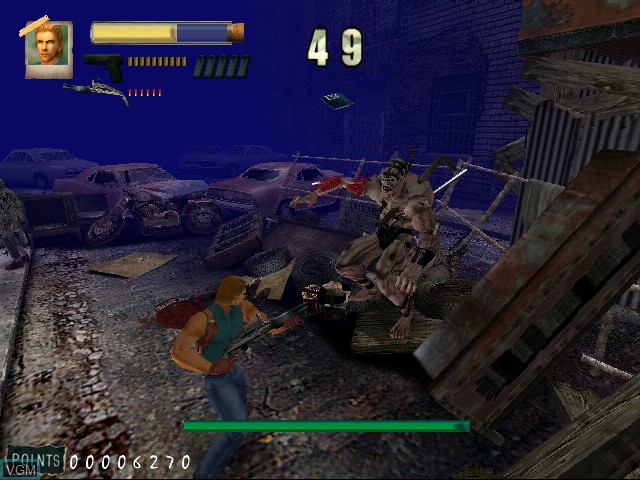 Image in-game du jeu Zombie Revenge sur Naomi