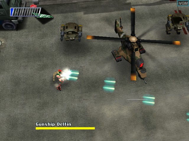 Image in-game du jeu Cannon Spike sur Naomi