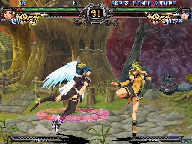Image in-game du jeu Guilty Gear XX Slash sur Naomi