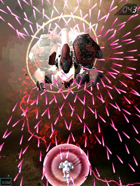 Image in-game du jeu Psyvariar 2 sur Naomi