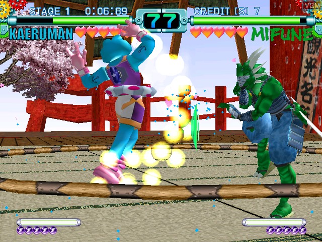Image in-game du jeu Toy Fighter sur Naomi