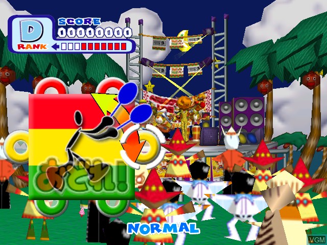 Image in-game du jeu Samba de Amigo ver.2000 sur Naomi