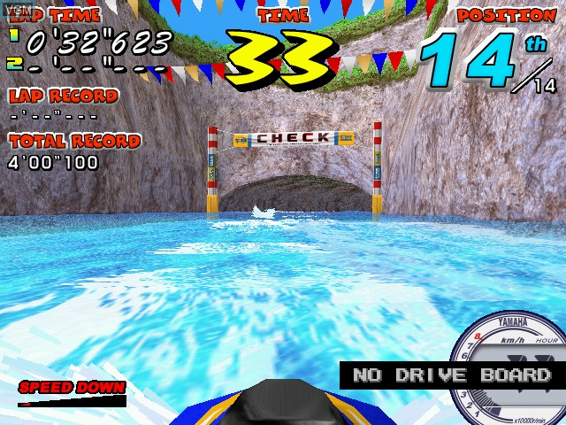 Image in-game du jeu Wave Runner GP sur Naomi