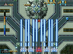 Image in-game du jeu ASO II - Last Guardian sur SNK NeoGeo CD